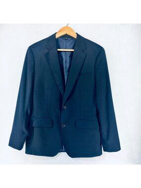 Bonobos Blazer 38R Blue Wool Sport Coat Jacket Wedding Modern Slim Fit